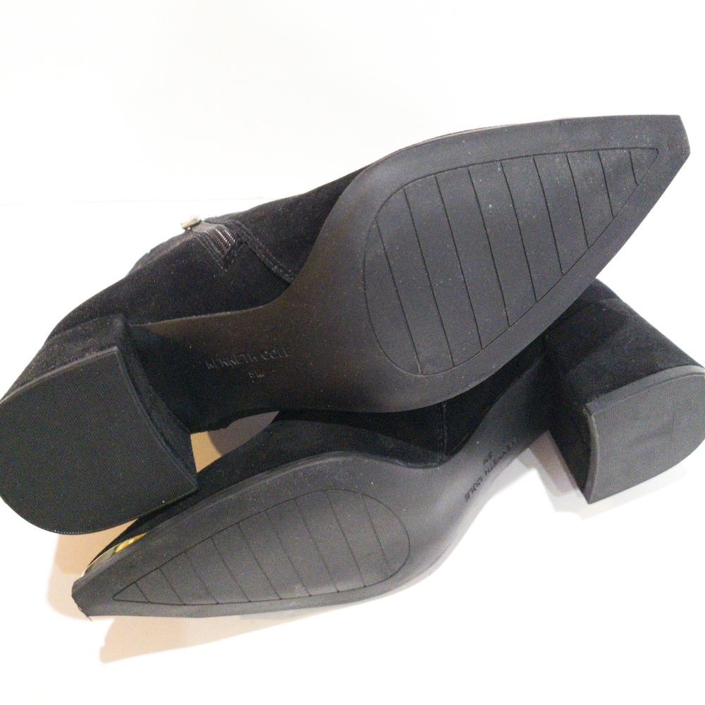 Kenneth Cole Roanne Suede Ankle Boots -5 - Picture 5 of 5